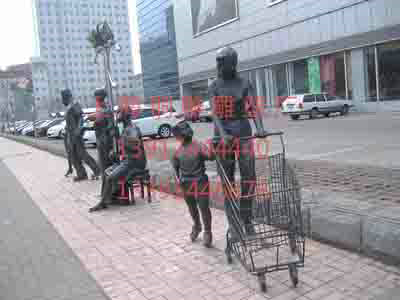 鍛銅鑄銅公園雕塑，鍛銅鑄銅商場雕塑G1